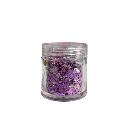 Potinho de Glitter Lilas