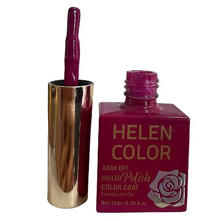 Helen Color Esmalte Gel N19 Roxo 12 ml
