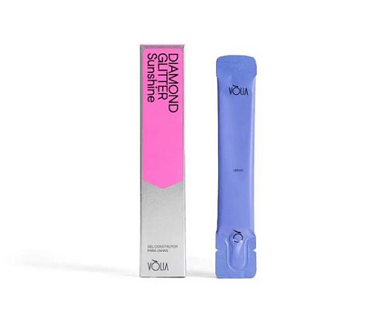 Vólia Gel Sachê Diamond Glitter Sunshine 14g