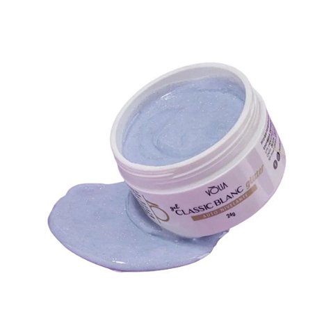 Vólia Gel Classic Blanc Glitter Pote 24g