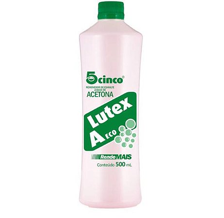 Cinco Removedor Sem Acetona Lutex MeK 500 ml