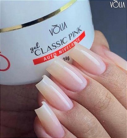 Vólia Gel Classic Pink Pote 24g