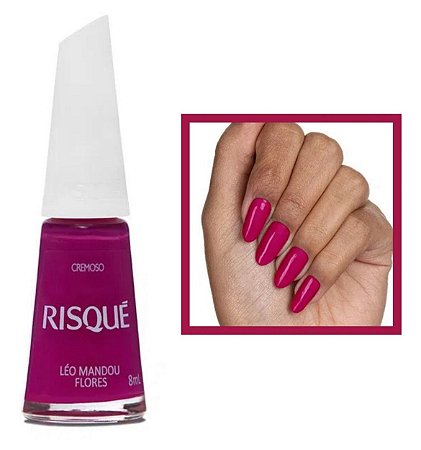 Esmalte Risqué LÉO MANDOU FOLRES 8ml