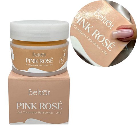 Beltrat Gel Construtor Pink Rosé 24g