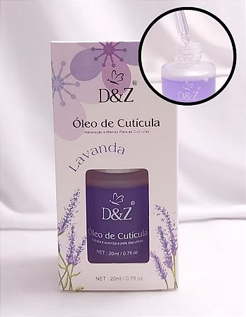 D&Z Óleo Cutícula Lavanda 20ml