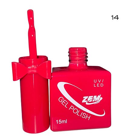 Zem Esmalte N14 em Gel Laço 15ml