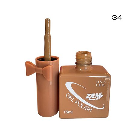 Zem Esmalte N34 em Gel 15ml