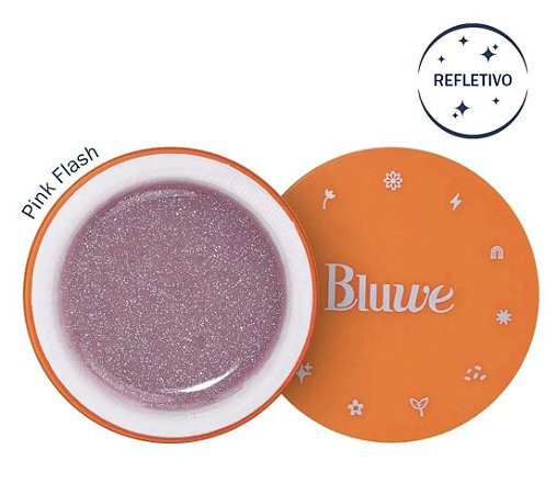 Bluwe Gel Gummy Pink Flash Refletivo 30g