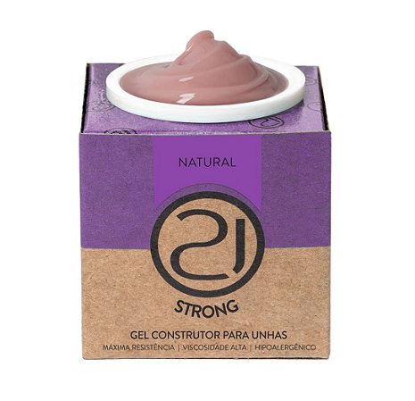 Nails 21 Gel Ecoline Strong Natural 34g