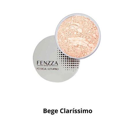 Fenzza Pó Solto Ultrafino Bege Claríssimo 15G