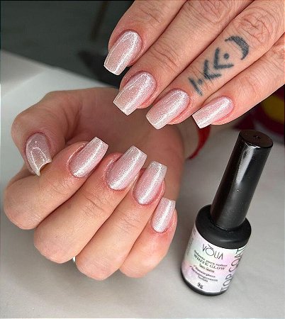 Vólia top Coat White Glow 9g