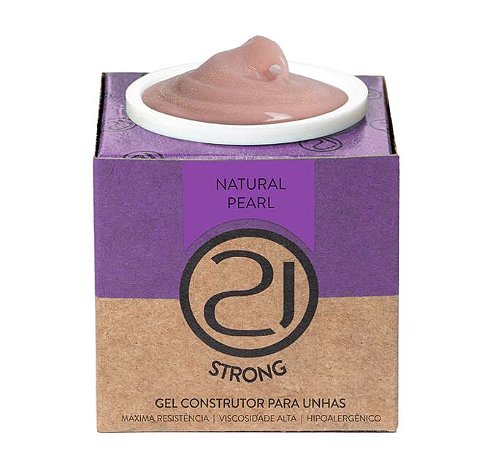 Nails 21 Gel Strong Natural Pearl 34g