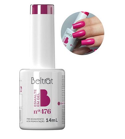 Beltrat Esmalte N476 em gel 14ml