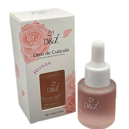 D&Z Óleo de Cutícula Rosas 20ml
