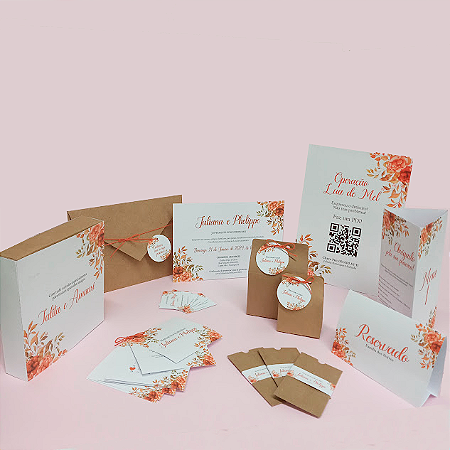 Combo Papelaria Casamento 2024