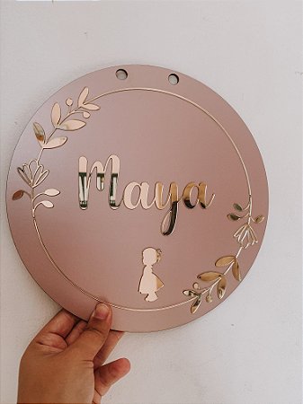 Placa Decorativa Bebê