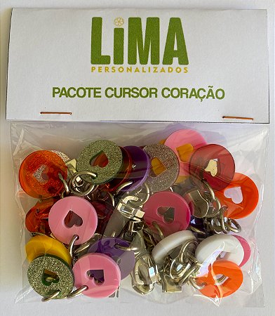 Cursor Coração (25 Unidades)