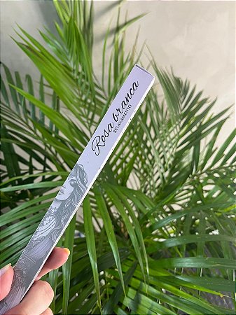 Incenso Natural de Rosa Branca – Alivia tensão e Estresse, Afrodisíaco