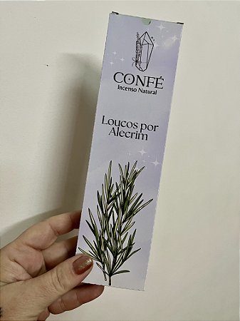 Incenso Natural Loucos por Alecrim