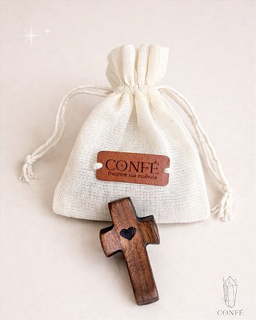 Cruz de bolso - Controle de Ansiedade e Proteção