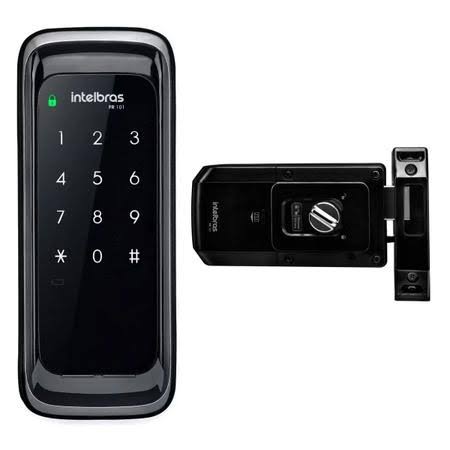 Fechadura Eletrônica Digital Intelbras Fr 101 Touch Screen