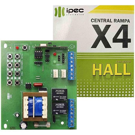 CENTRAL RAMPA X4 COM SENSOR HALL