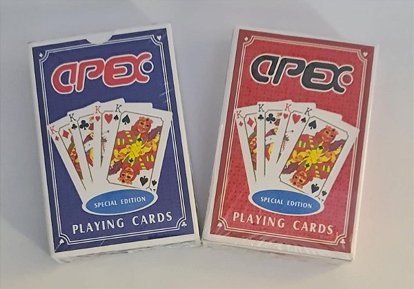 Baralho Apex profissional 1 deck completo excelente qualidade