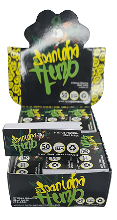 Caixa Piteira de papel Slim Atacado Joaninha Hemp