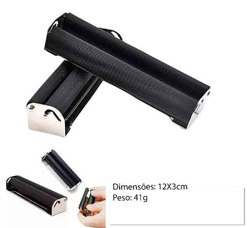 Bolador Maquina De Enrolar de metal King Size 110mm caixa com 12