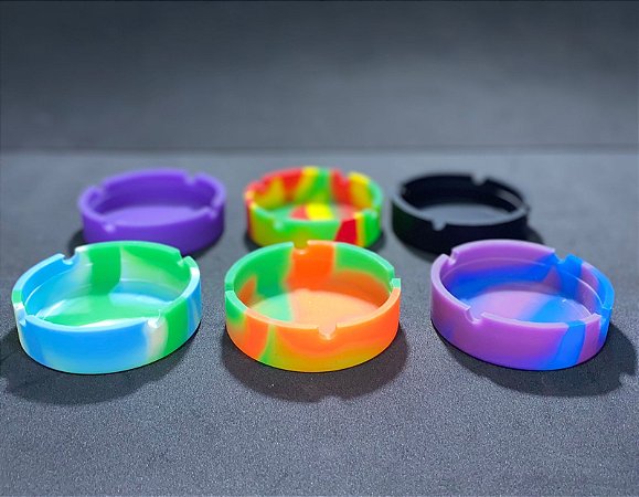 Cinzeiro de silicone Atacado Redondo