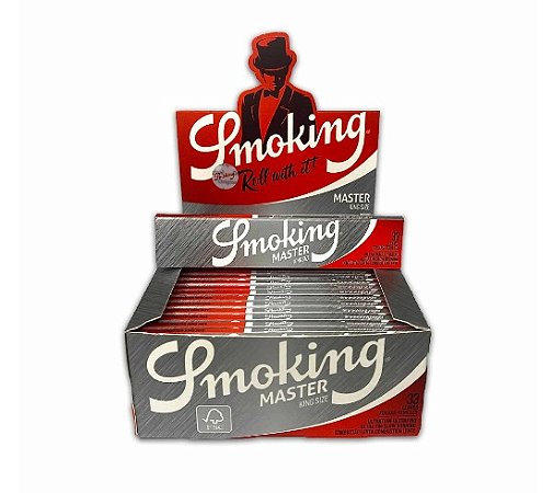Caixa Seda Smoking Master Atacado Original