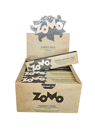 Caixa seda Zomo perfect pack Brown com piteira
