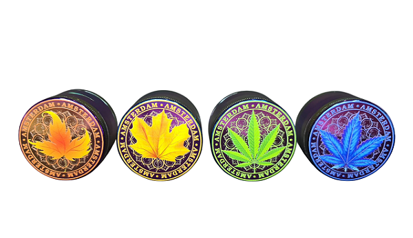 Triturador de metal folha 4 partes com pá de extração atacado