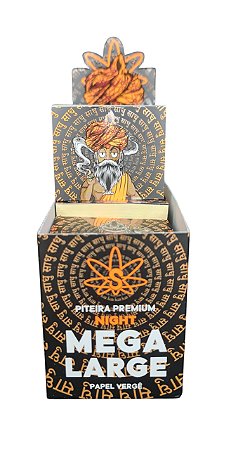 Caixa Piteira Sadhu Night Mega Large com 24 livretos PML-001