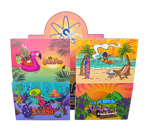 Caixa piteira Sadhu Tropical Vibes Edição limitada Ultra Large PULC-001