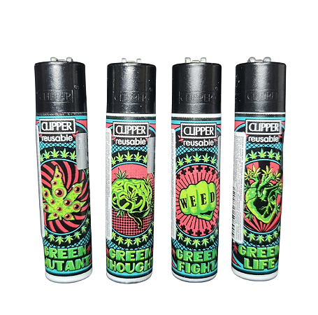 Isqueiro Clipper atacado coleção nova Weed Billboard com 24 unidades