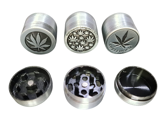 Triturador de metal folha 3 partes