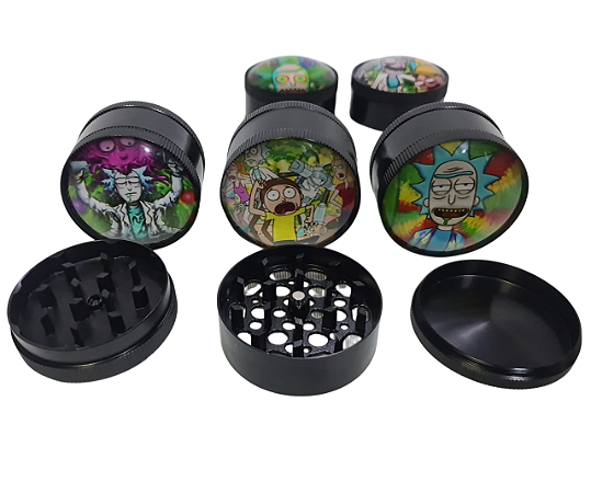 Triturador de metal Rick 3 partes