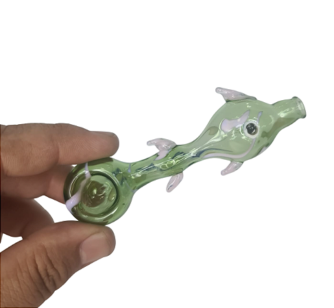 Pipe de vidro para erva peixe diversas cores