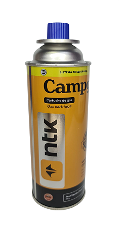 Lata gás para fogareiro NTK 300ml Refil butano para fogareiro camping