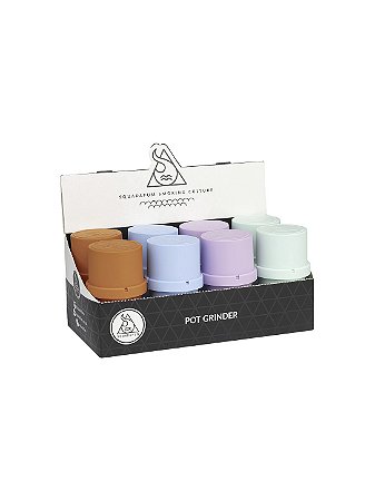 Pot Grinder Squadafum colorido Atacado kit com 8 unidades