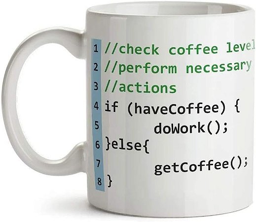 Caneca Programador (a) Código