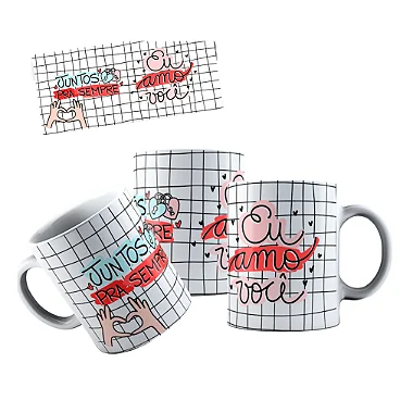 Caneca Personalizada Eu amo você