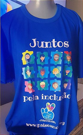 Camiseta Juntos Pela Inclusão