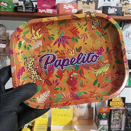 Bandeja de metal Papelito "Fauna e Flora"