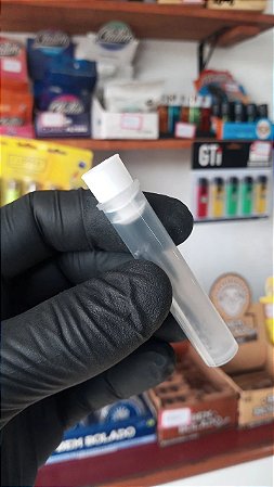 Piteira de vidro LRV curta 5mm