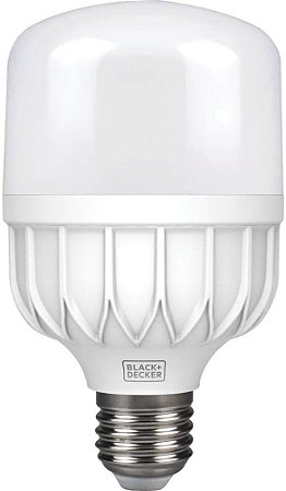 Lampada LED Alta Potencia Black+Decker, Branca, 20W, Bivolt, Base E27