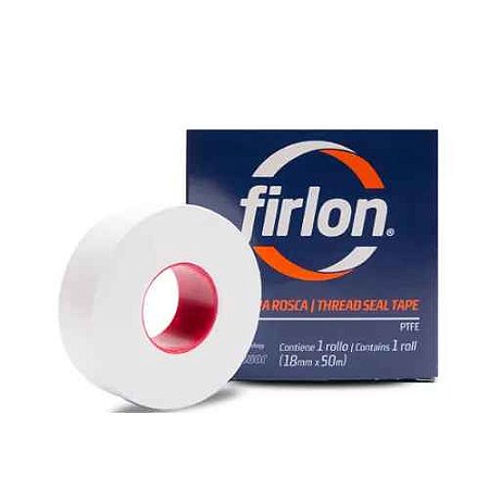 Fita Veda Rosca 18mm x 50 Metros Firlon
