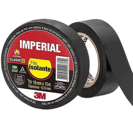Fita Isolante 3m Imperial 18mm x 10m