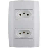 Tomada Dupla 20A/10A Placa 4x2
